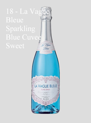 18 - La Vague Bleue Sparkling Blue Cuvee Sweet
