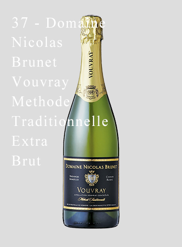 37 - Domaine Nicolas Brunet Vouvray Methode Traditionnelle Extra Brut